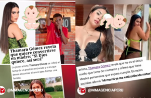 Thamara Gómez, ex Corazón Serrano,oficializa su relación con cómico, y ya añoraba ser mamá(VIDEO)