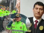 Harvey Colchado, exjefe de la Diviac, ahora cuida un puente en la Vía Expresa y hace patrullaje a pie
