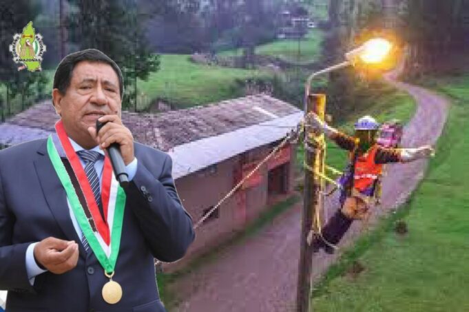 Gobernador de Amazonas y Electro Oriente ponen luz propia a cerca de 259 localidades en la región