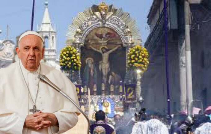 Papa Francisco envía mensaje por el mes del Señor de los Milagros