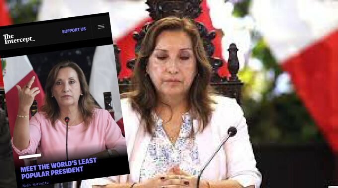 Dina Boluarte: es señalada como la Presidente más impopular del mundo según revista de EEUU