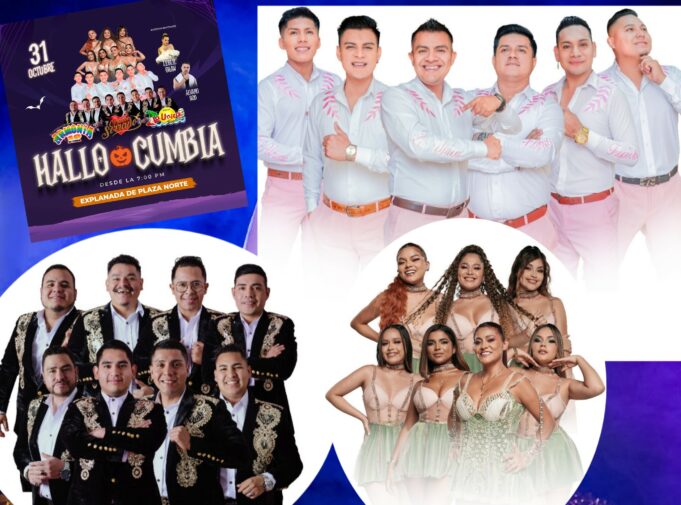 «Hallo-Cumbia» hizo sold out: Gran fiesta será este jueves 31 en la explanada Plaza Norte(VIDEO)