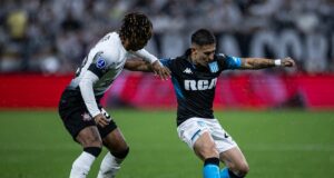 Corinthians y Racing empataron 2-2 en primera semifinal de la Copa Sudamericana