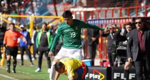 Bolivia logró gran triunfo ante Colombia 1-0 en El Alto y está en zona de clasificación