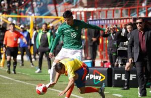 Bolivia logró gran triunfo ante Colombia 1-0 en El Alto y está en zona de clasificación
