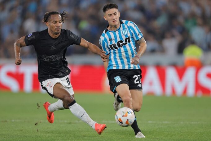 Racing Club jugará la final de la Copa Sudamericana al vencer a Corinthians 2-1