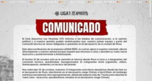Club Los Chankas piden a la FPF la reprogramación del partido ante Universitario