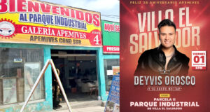 Por los 38 años del Parque Industrial: Fiestón con Davis Orozco