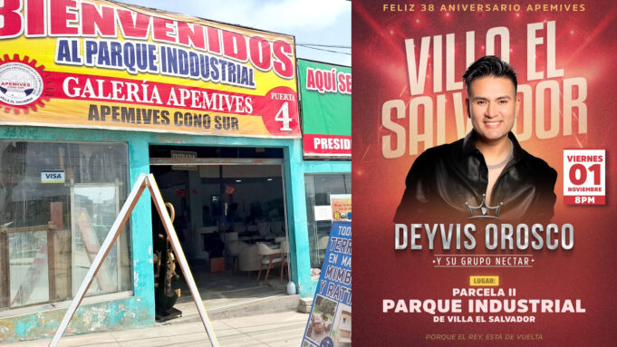 Por los 38 años del Parque Industrial: Fiestón con Davis Orozco