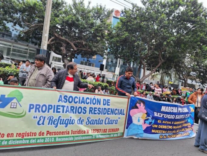 Dirigentes de 49 Asociaciones de Lima Este exigen a Ministro de Vivienda iniciar Licitación de agua potable