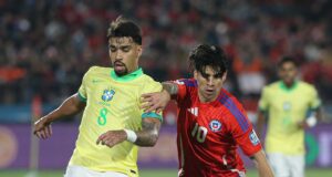 Brasil hundió más a Chile ganándole 2-1 en Santiago, tras ir perdiendo 1-0