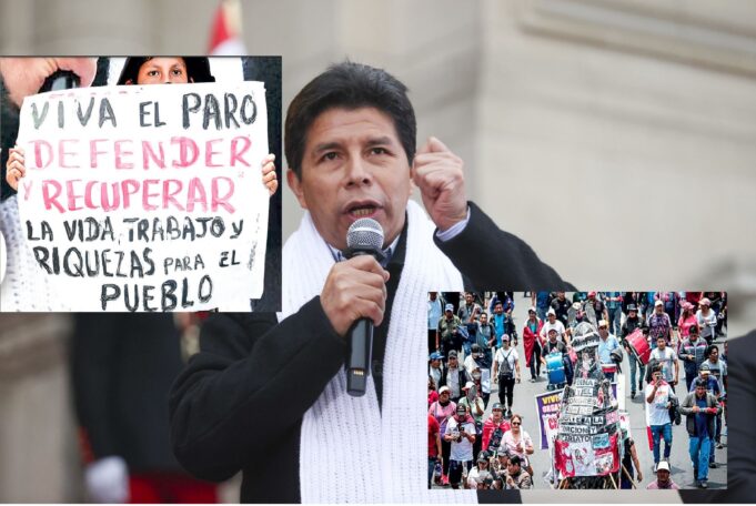 Jala orejas a gobierno y Congreso:» En lugar de combatir la delincuencia persiguen y criminalizan las legítimas protestas populares», reclama expresidente Pedro Castillo