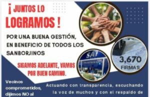 Vecinos de San Borja mortificados por aprobación de un alza en los arbitrios del año 2025