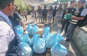 Incautan cigarrillos ilegales por más de 207.000 soles tras mega operativo en Arequipa.