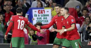 Portugal goleó a Polonia 5-1 y se clasificó a Cuartos de Final de la Nations League