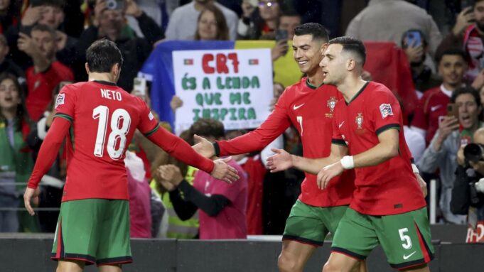 Portugal goleó a Polonia 5-1 y se clasificó a Cuartos de Final de la Nations League
