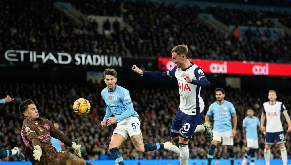 Manchester City fue humillado por el Tottenham que lo goleó por un categórico 4-0