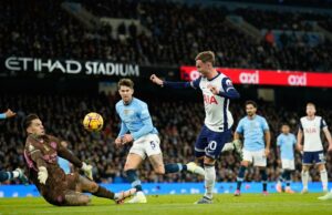 Manchester City fue humillado por el Tottenham que lo goleó por un categórico 4-0