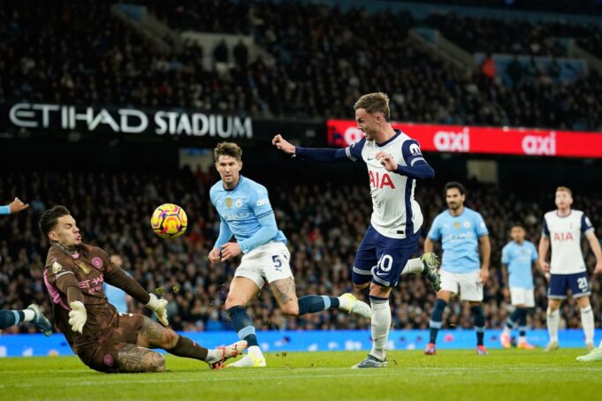 Manchester City fue humillado por el Tottenham que lo goleó por un categórico 4-0