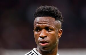Vinicius Jr será baja importante en el Real Madrid por tres semanas