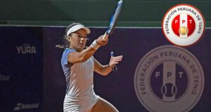 Lucciana Pérez se clasificó a la final individual del W15 Neuquén