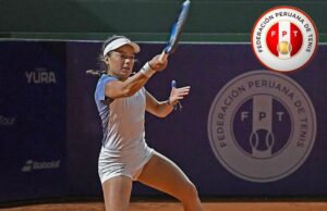 Lucciana Pérez se clasificó a la final individual del W15 Neuquén