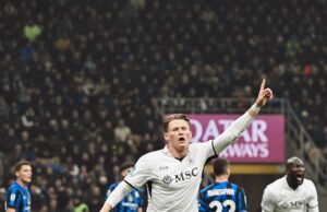 Líder del Calcio Nápoli sacó valioso empate de visita ante el Inter de Milán 1-1