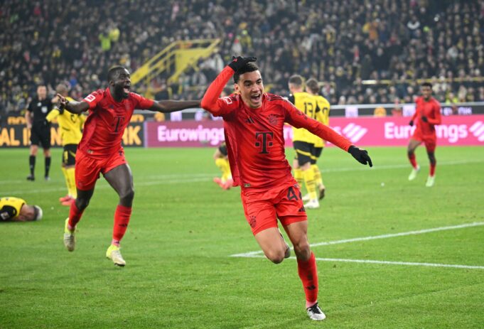 Bayern Múnich rescató empate ante el Borussia Dortmund 1-1 y sigue mandando en Bundesliga