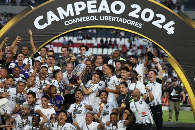 Botafogo el nuevo monarca de la Copa Libertadores 2024 al vencer a Atlético Mineiro 3-1