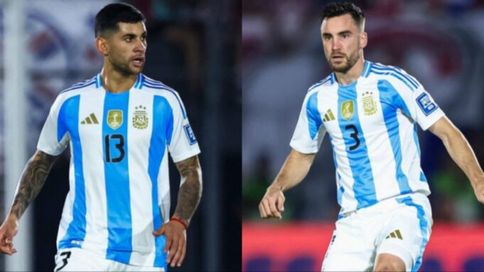 Cuti Romero y Nicolás Tagliafico serán bajas en Argentina ante Perú el martes