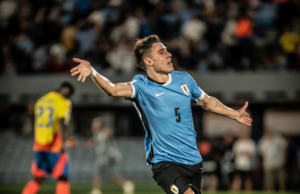 Uruguay le ganó en los descuentos a Colombia 3-2 y quedó en segundo lugar de las Clasificatorias