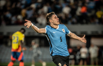 Uruguay le ganó en los descuentos a Colombia 3-2 y quedó en segundo lugar de las Clasificatorias