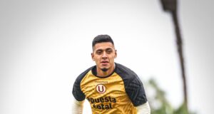 César Inga nuevo refuerzo de Universitario tuvo su primera práctica en Campo Mar