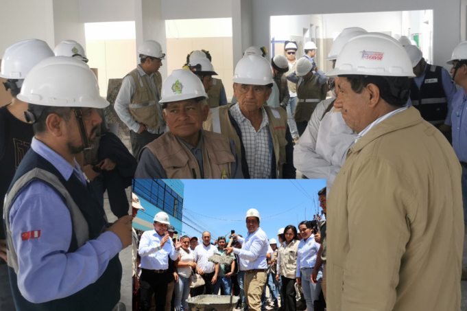 Gilmer Horna sobre obras hospital María Auxiliadora: «Estamos comprometidos en llevar a cabo la modernización de este hospital»