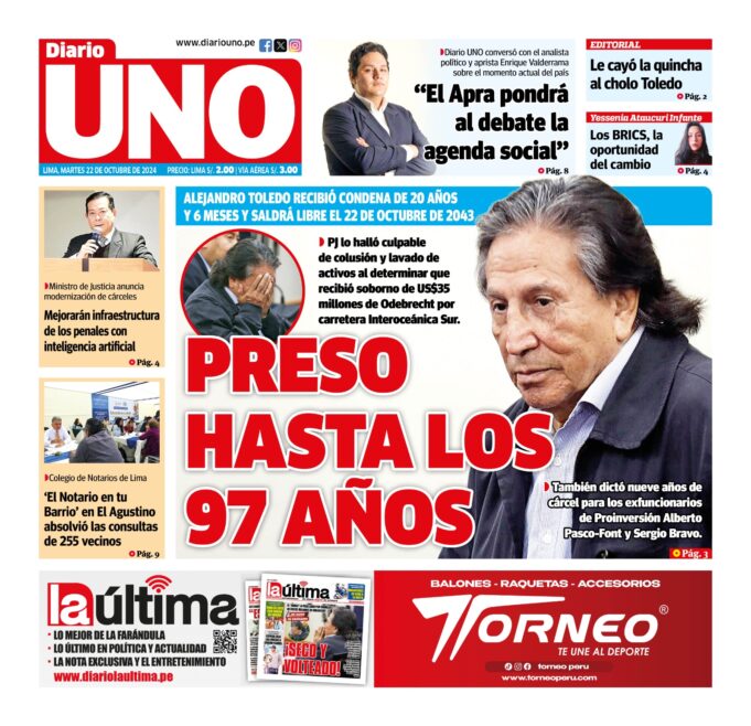 Edición del 22 de octubre de 2024