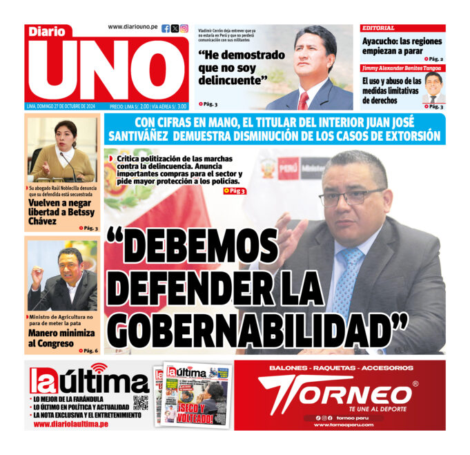 Edición del 27 de octubre de 2024