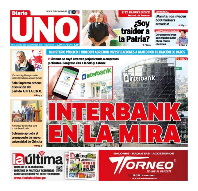 Edición del 1 de noviembre de 2024