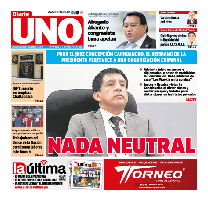 Edición del 3 de noviembre de 2024