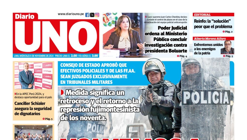 Edición del 6 de noviembre de 2024