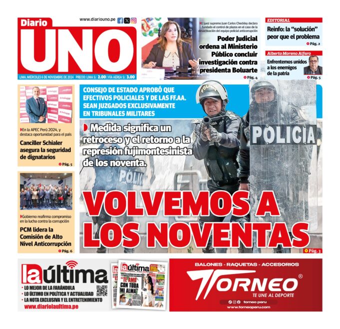 Edición del 6 de noviembre de 2024
