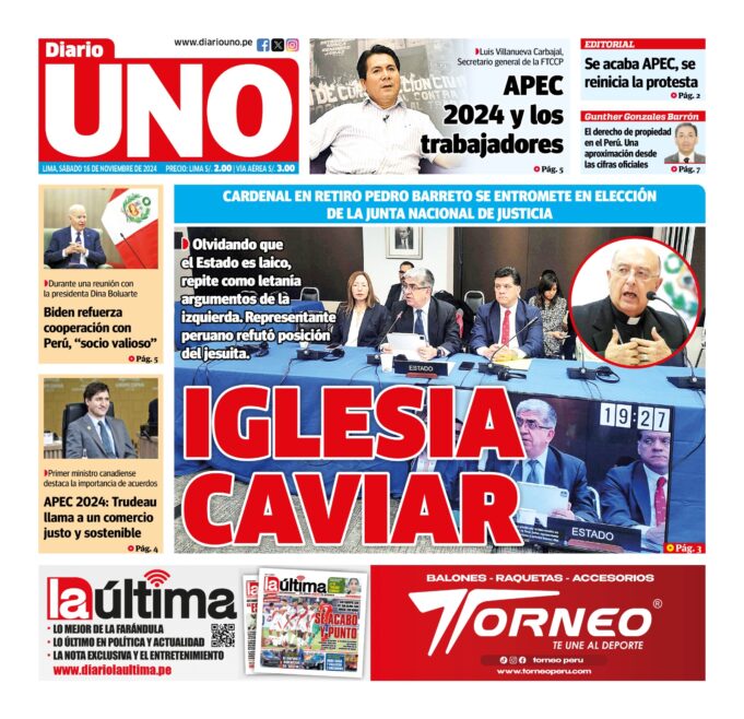 Edición del 16 de noviembre de 2024