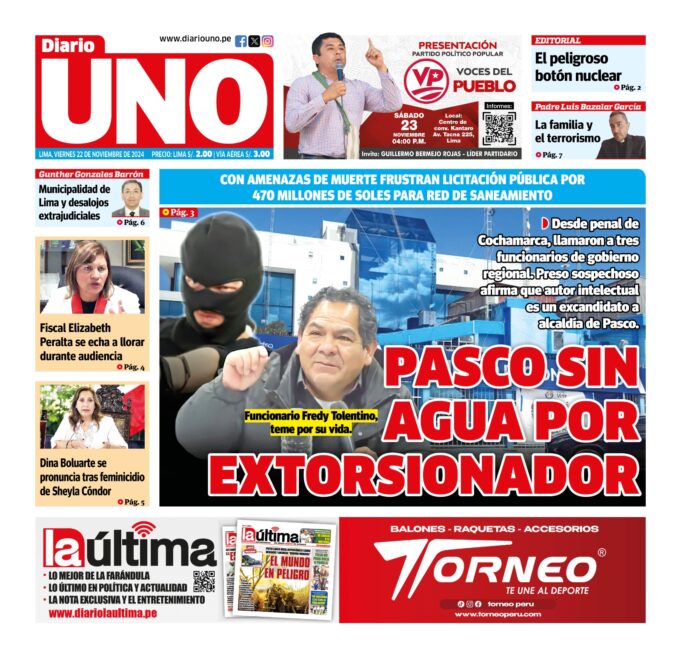 Edición del 22 de noviembre de 2024