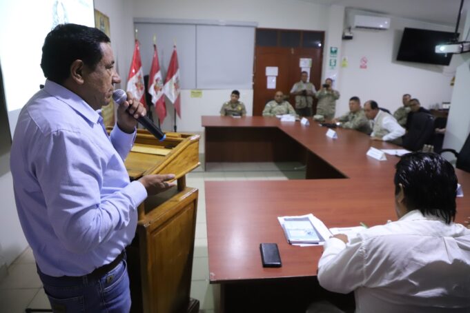 Gobernador Gilmer Horna y autoridades regionales participan de cuarta reunión multisectoral para abordar problemática de minería ilegal