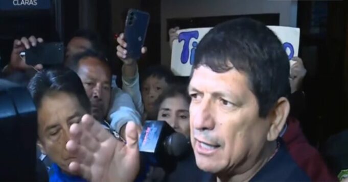Agustín Lozano fue liberado por el Poder Judicial