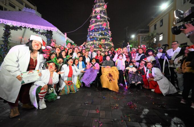Pequeños guerreros pacientes del INSN Breña ya viven la magia de la Navidad en medio de su lucha por recuperar su salud