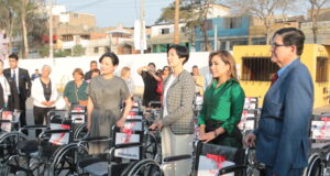 Taiwán dona 60 sillas de ruedas al Hospital Cayetano Heredia