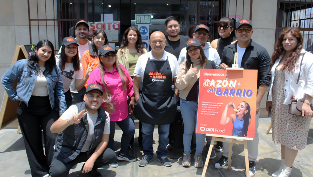 Sazón del Barrio: 70% de los restaurantes registrados en DiDi Food son pequeños negocios