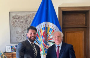 Secretario General Luis Almagro de La Organización de Estados Americanos(OEA) recibe a Jan Topic en Washintong D.C.