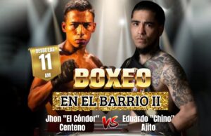 Se viene la segunda edición de ‘Boxeo en el barrio’