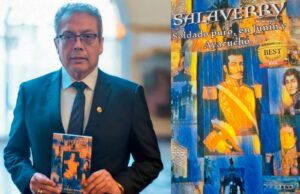 Expremier presenta su primera novela histórica sobre el general Salaverry